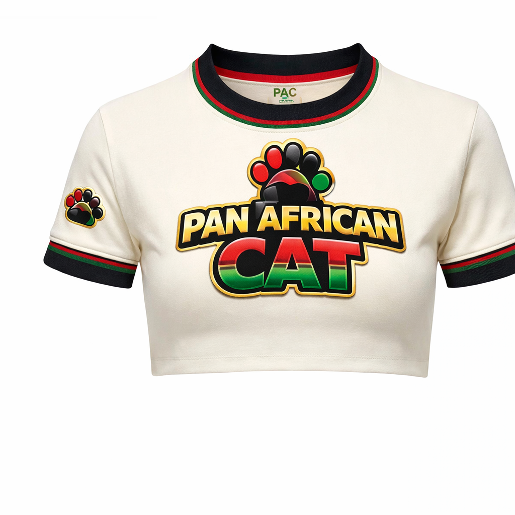 Exclusive pan, African cat crop